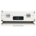 Vinyl record player in a suitcase Lenco TT115CR, creme