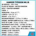 Blocks Hawker Typhoon Mk.1B