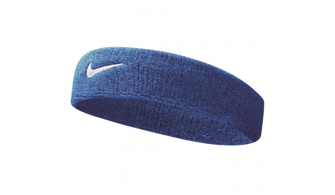 Opaska na głowę Nike Swoosh niebieska NNN07402