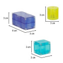 3D konstruktsioon magnetilised tellised LED helendavad 32 el.