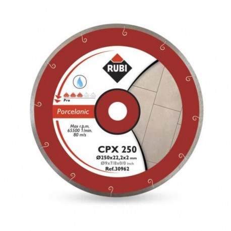 RUBI CPX teemantketas 200 x 25,4mm PRO portselankeraamikale