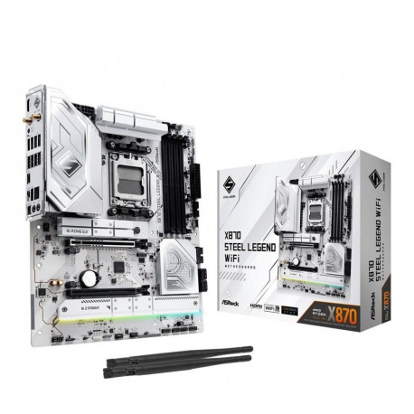 ASRock X870 Steel Legend WiFi emaplaat
