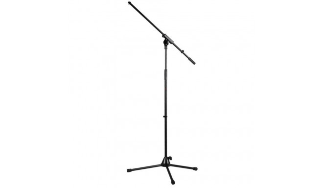 Caymon CST320/B Microphone stand with foldable legs and boom arm