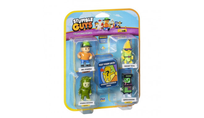 STUMBLE GUYS Figurines 5-pack, 6 cm