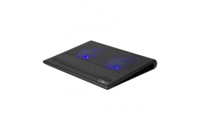 Rivacase 5557 laptop cooling pad 43.9 cm (17.3&quot;) 1100 RPM Black