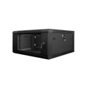 Lanberg WF01-6604-10B rack cabinet 4U Wall mounted rack Black