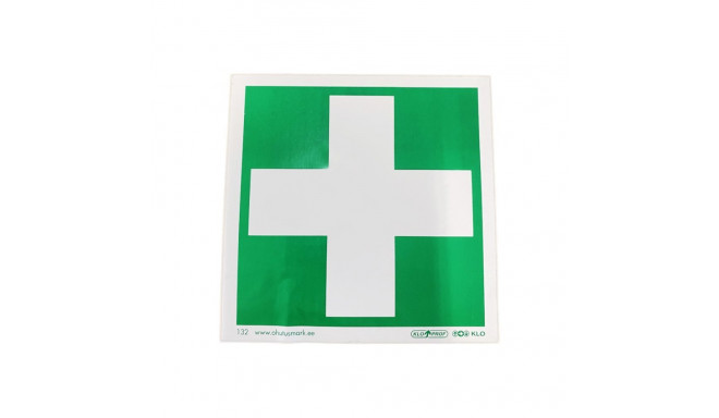 Sticker "First Aid" 10x10cm