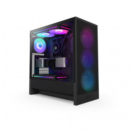 NZXT arvutikorpus H5 FLOW RGB (2024) midi tower, aknaga, must