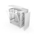 PC CASE NZXT H5 FLOW RGB (2024) MIDI TOWER WINDOW WHITE