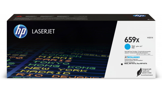 Tooner HP W2011X 659X Cyan 29000lk for Color LaserJet Enterprise M856dn, M856x, MFP M776, MFP M776dn
