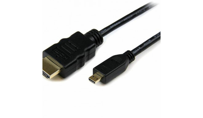 HDMI Cable Startech HDADMM1M             Black 1 m