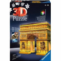 3D Pusle Ravensburger Iceland: Kirkjuffellsfoss  216 Tükid, osad 3D