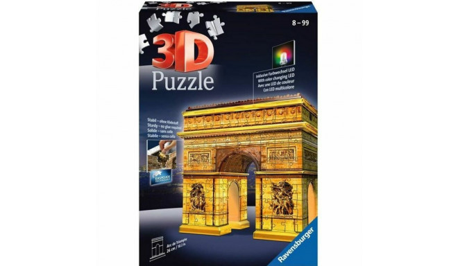 3D Puzzle Ravensburger Iceland: Kirkjuffellsfoss  216 Pieces 3D