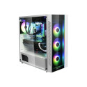 Deepcool MATREXX 55 V3 ADD-RGB WH 3F White ATX Power supply included No 6933412714101