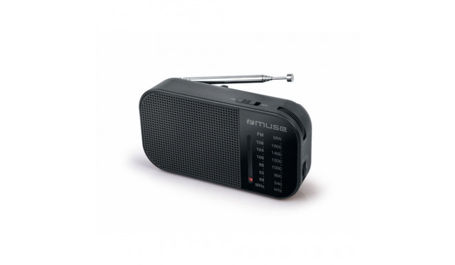 Muse M-025 R  Portable radio  Black