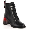 D&A S.Barski ankle boots with decorative heel Premium Collection W MR880-132 OLI270 (39)