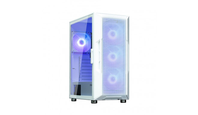 Case I3 Neo ATX Mid Tower White ARGB fan x4