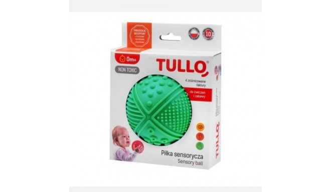 Tullo rubber - educational ball 6 cm, green 470