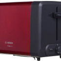 Bosch TAT4P424DE toaster 2 slice(s) 970 W Black, Red