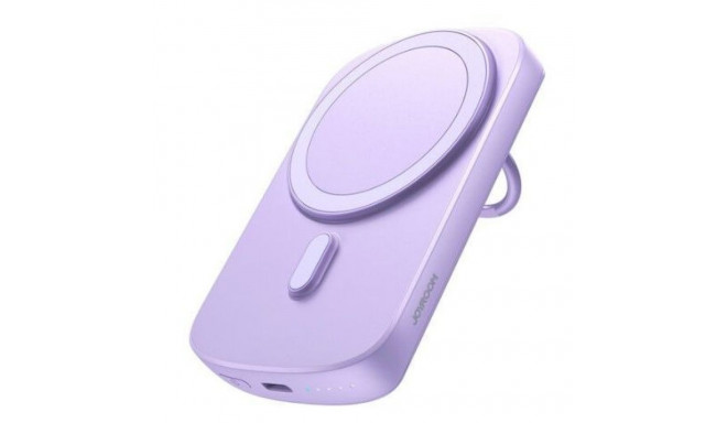 Joyroom Universal powerbank 6000mAh Joyroom JR-W030 20W MagSafe with ring and stand Purple