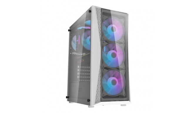 Darkflash DK352 Plus computer case (black and white) + 4 ARGB fans