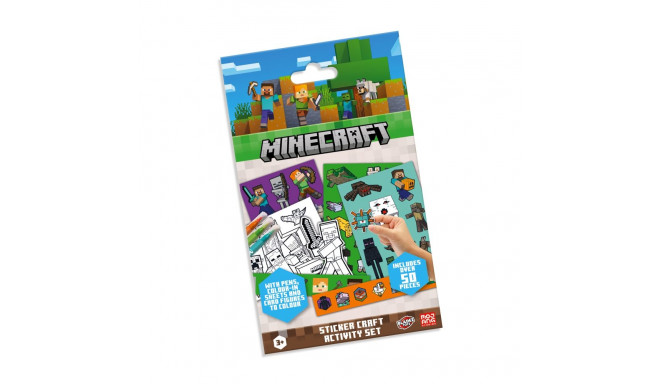 Minecraft Sticker Activity set