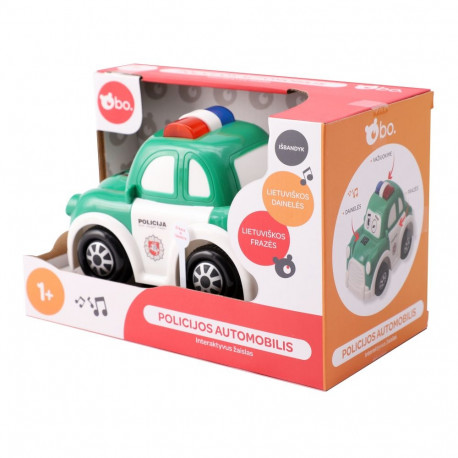bo. Interactive police car (Lithuanian language)