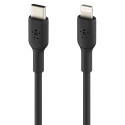 Belkin Lightning/USB-C Cable 1m PVC, mfi certified, black