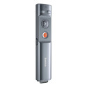 Baseus Orange Dot Wireless Presentation Laser Pointer - Gray (without batteries)