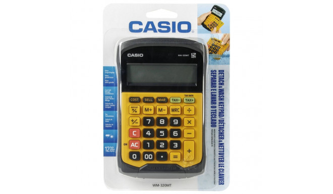 Casio WM-320MT -veden- ja pölynkestävä pöytälaskin