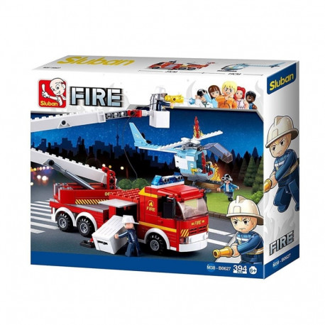 BLOCKS SLUBAN FIRE STATION 394PCS