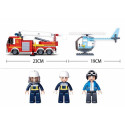 BLOCKS SLUBAN FIRE STATION 394PCS