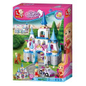 BLOCKS SLUBAN GIRLS DREAM CASTLE 815 PC