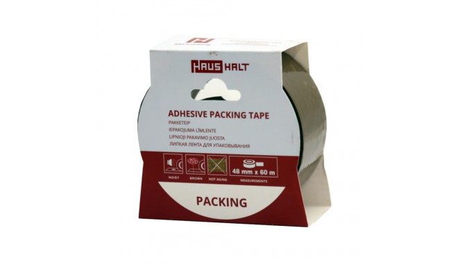 ADHESIVE PACKING TAPE HAUSHALT 48MM 60M