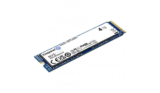 Kingston SSD 4TB NV3 M.2 2280 PCIe 4.0 NVMe SSD