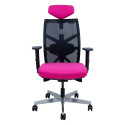 Task chair TUNE pink/black