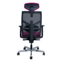 Task chair TUNE pink/black