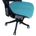 Task chair WAU teal blue