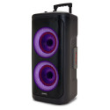 Party Trolley Speaker 350W (40W RMS) with Hyperbass, Karaoke & Disco Lightning