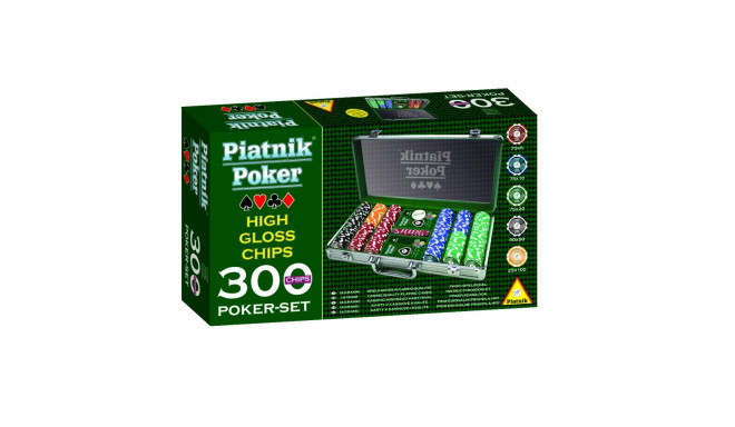 PIATNIK pokkerikomplekt 300 žetooni