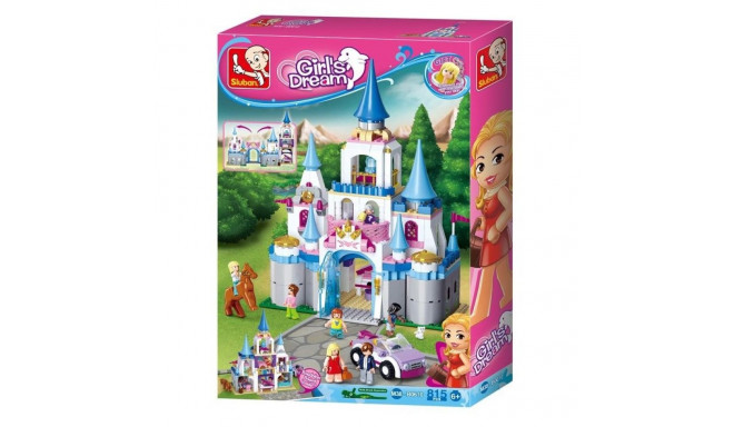 BLOCKS SLUBAN GIRLS DREAM CASTLE 815 PC