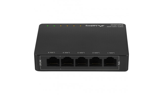 Lanberg switch 5x 1Gb/s PoE+ haldamata