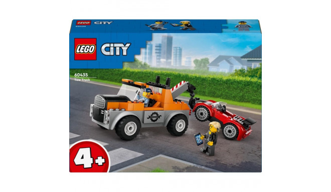 TOY LEGO TOW TRUCK SPORTCAR REPAIR 60435