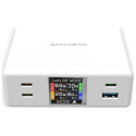 4smarts Charging station 130W GaN DIY Mode white/white 540130