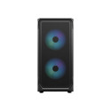 Fractal Design | Focus 2 | Side window | RGB Black TG Clear Tint | Midi Tower | Power supply include