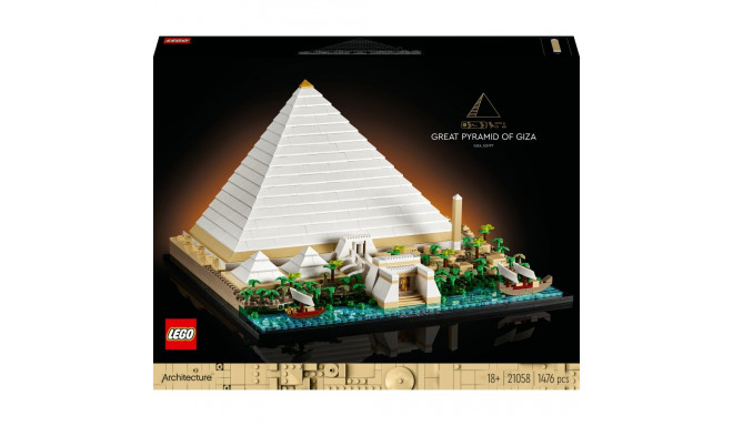 "LEGO ARCHITECTURE Cheops-Pyramide 21058"