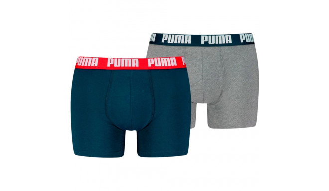 Puma meeste bokserid Everyday Basic 2p 938320 05 S, sinine, hall