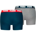 Bokserki męskie Puma Everyday Basic 2p niebieskie, szare 938320 05 S