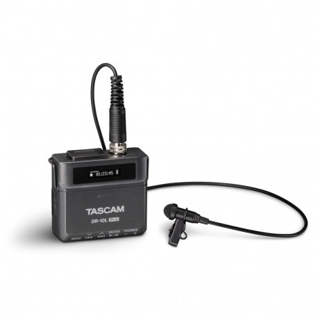 Tascam DR-10L Pro - digitaalne salvesti koos lipsumikrofoniga