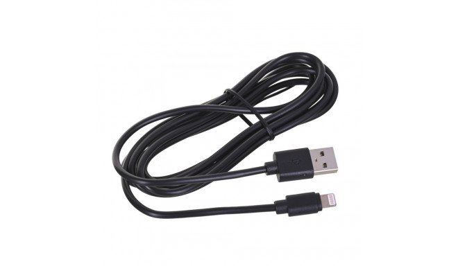 Gembird CC-USB2-AMLM-2M lightning kaabel must